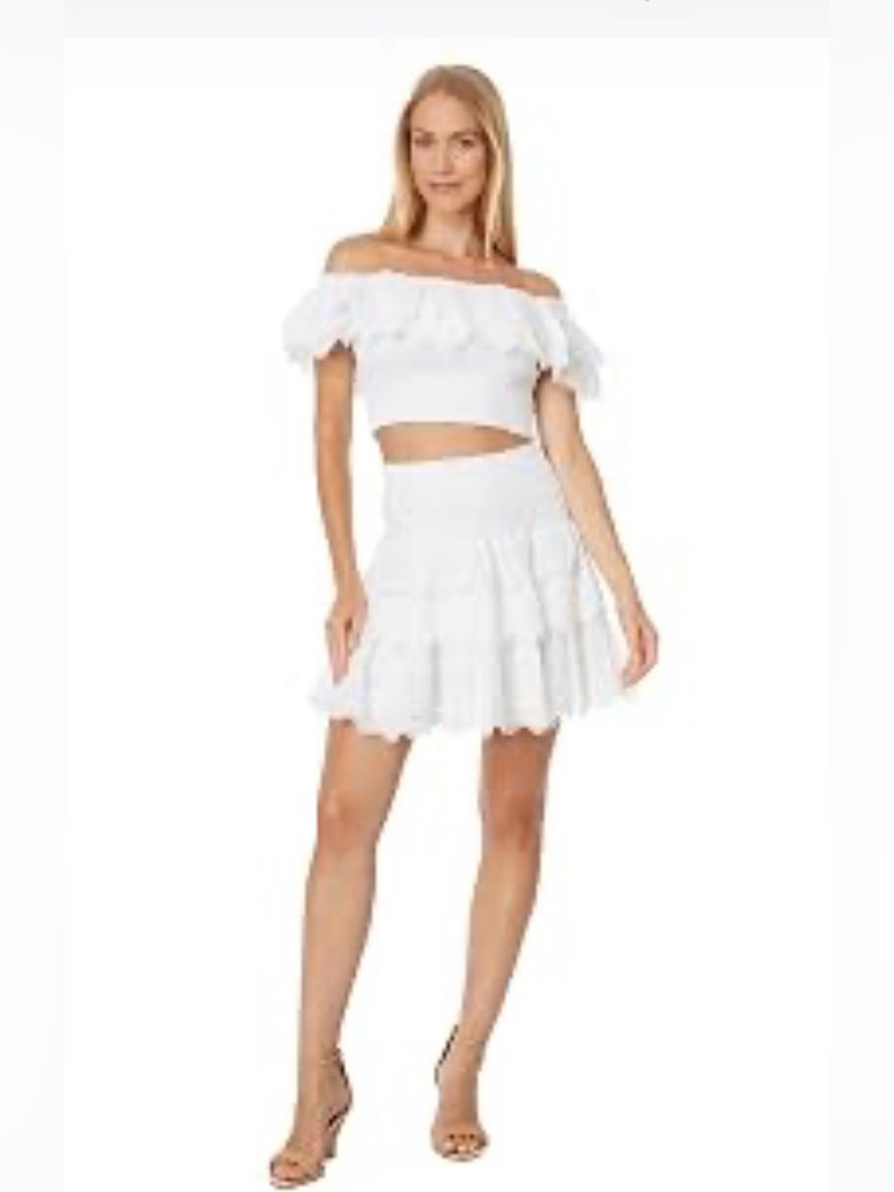 Lilly Pulitzer Brexley Eyelet Set in Resort White
